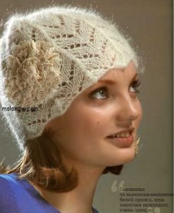 ажурная шапочка